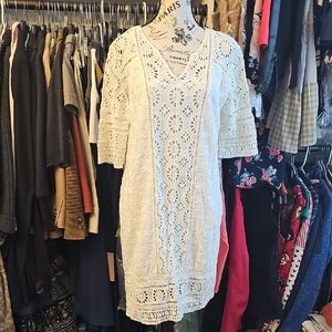 Sundance Cream Cotton Dress